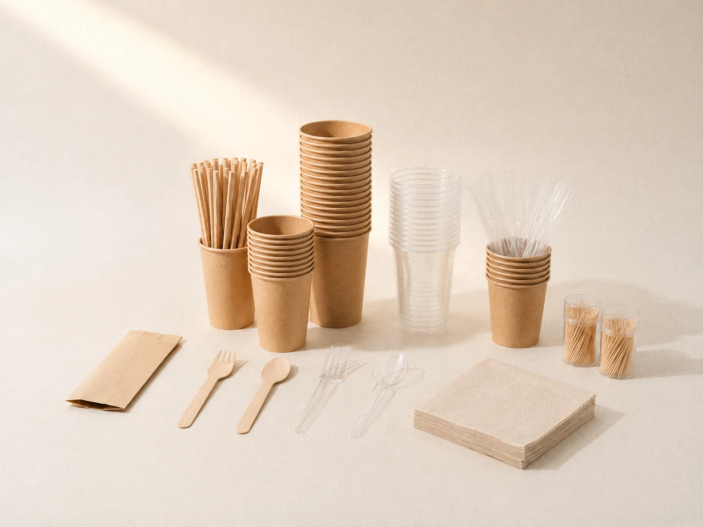 Serve packaging products