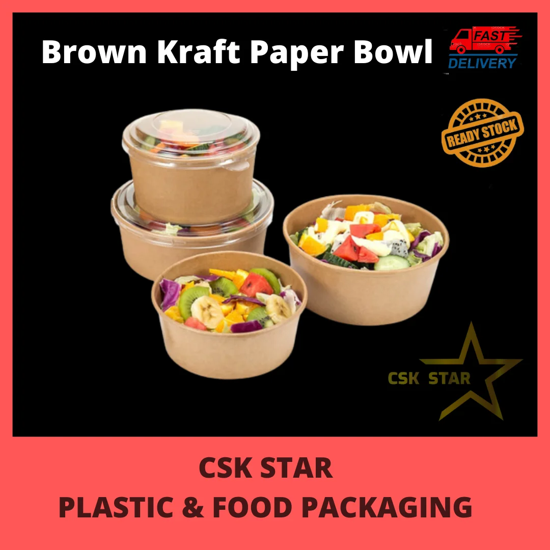 Brown Kraft Paper Bowl