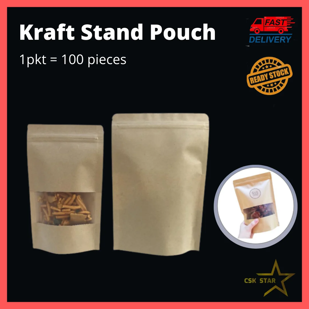 Kraft Stand-Up Pouch