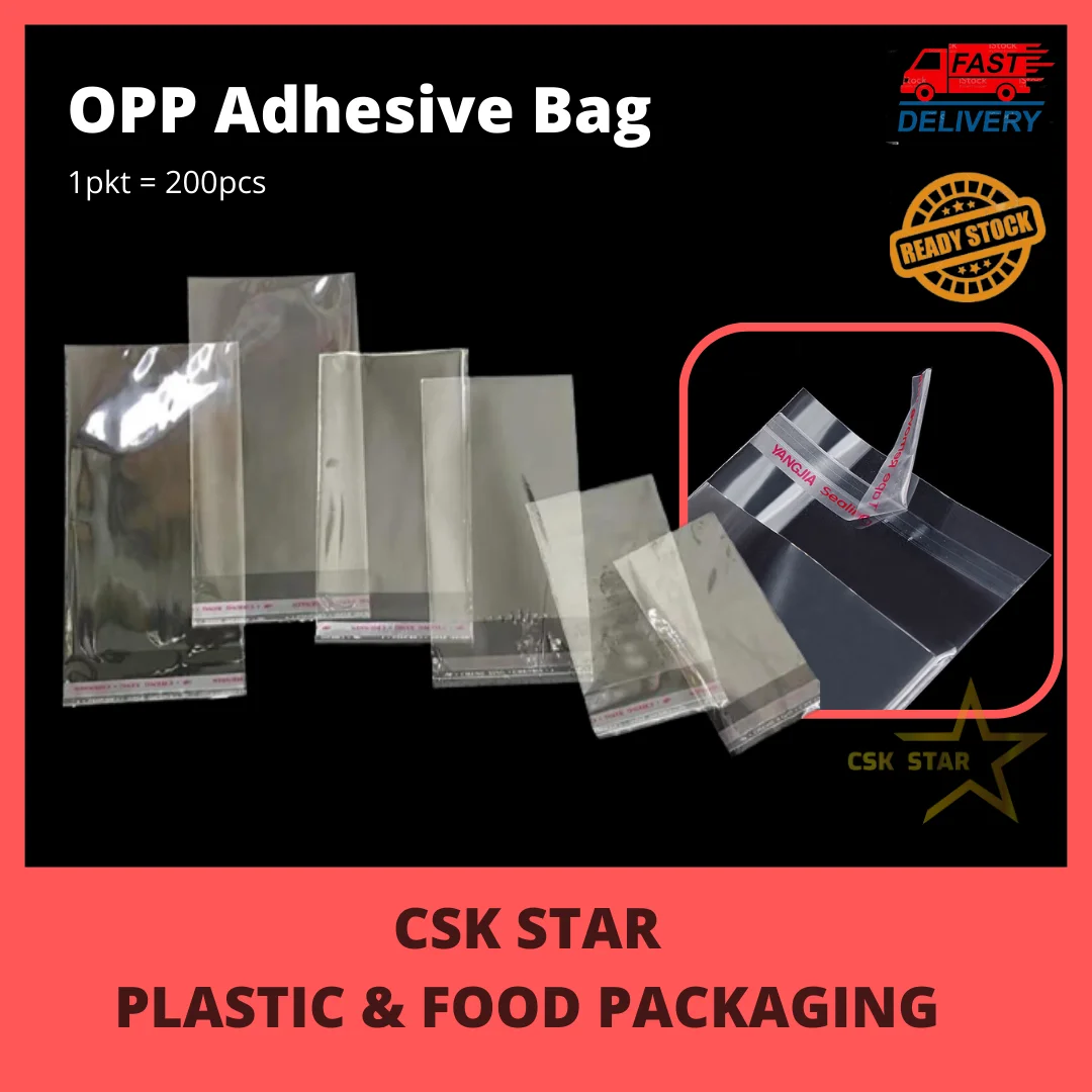 OPP Clear Flat Bag