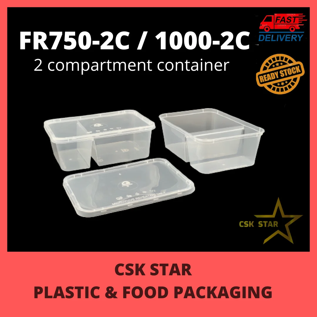 OPS 2-Compartment Container
